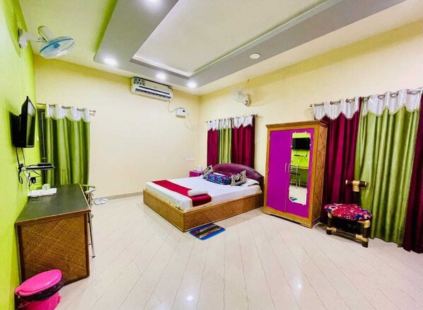 Deluxe Room | Floor plan - Khruptang Green Reed Kaziranga By GRB (Bokakhat)