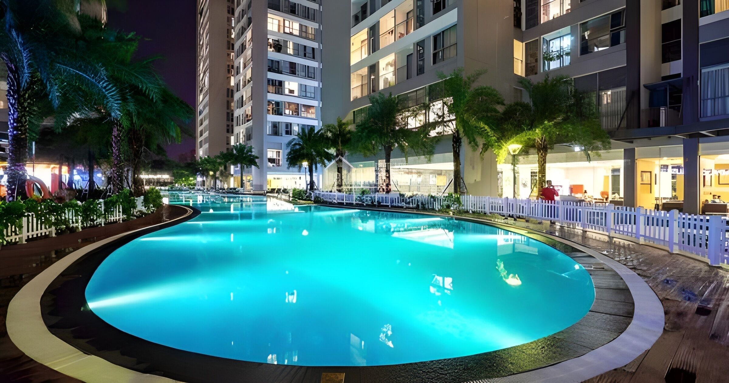 Voorkant van accommodatie