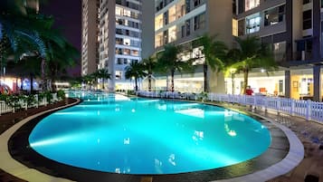 Voorkant van accommodatie