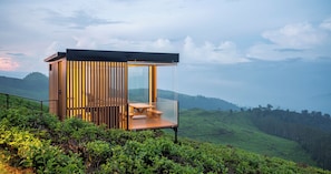 Cabane, balcon