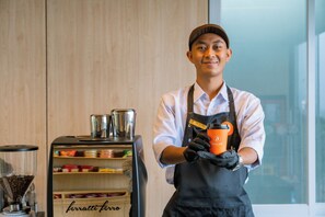 Coffee shop - Bobocabin Kawah Ciwidey Bandung (Rancabali)