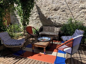 Terrace/patio - 120 m2 town center house with large garden (Sète)