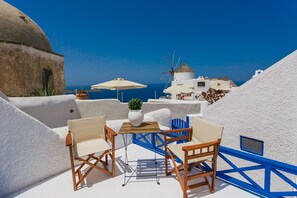 Terrace/patio - Santo Image House, House (Thira - Santorini)