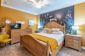 2 bedrooms, desk, iron/ironing board, free WiFi