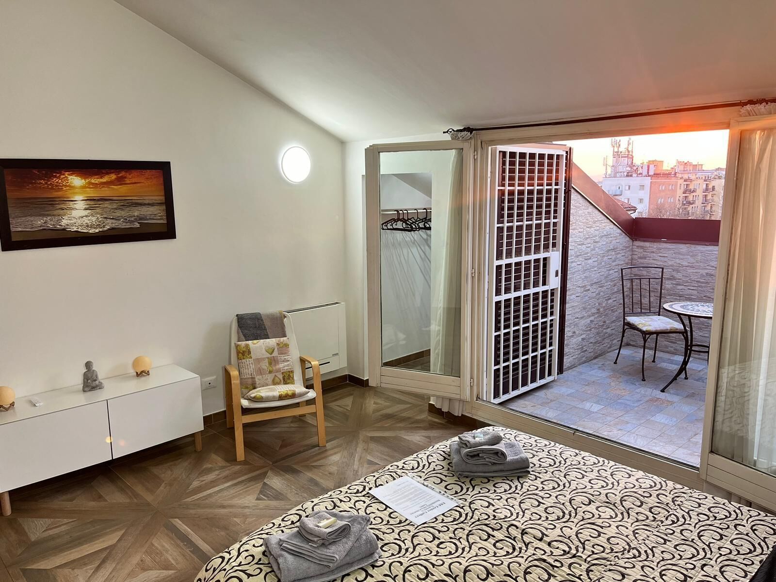 Chambre Triple Deluxe, vue ville