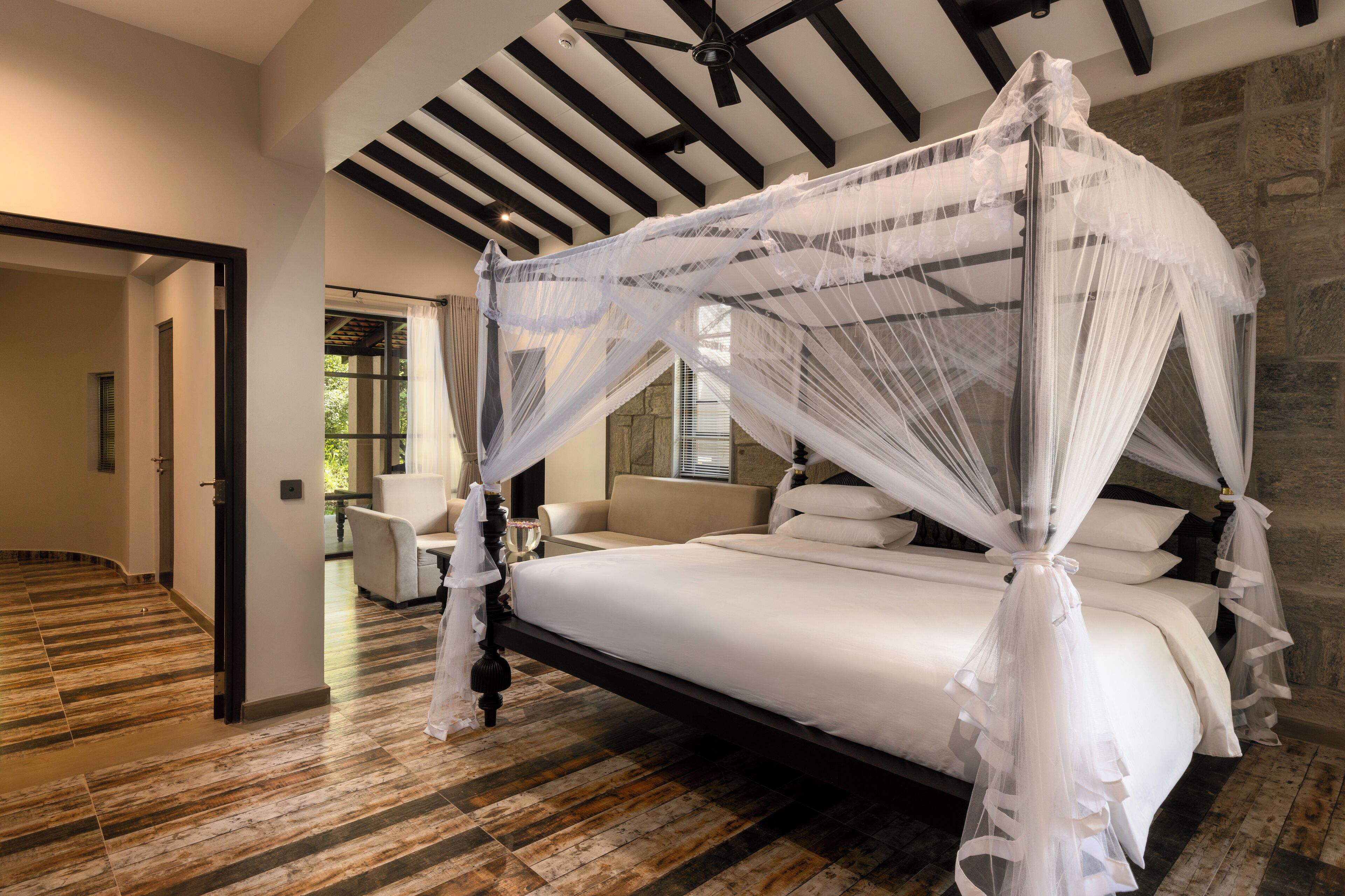Presidential Suite, Private Pool, Garden View | Premium bedding, in-room safe, desk, soundproofing
