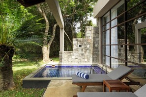 Suite with Plunge Pool | 1 bedroom, premium bedding, in-room safe, desk
