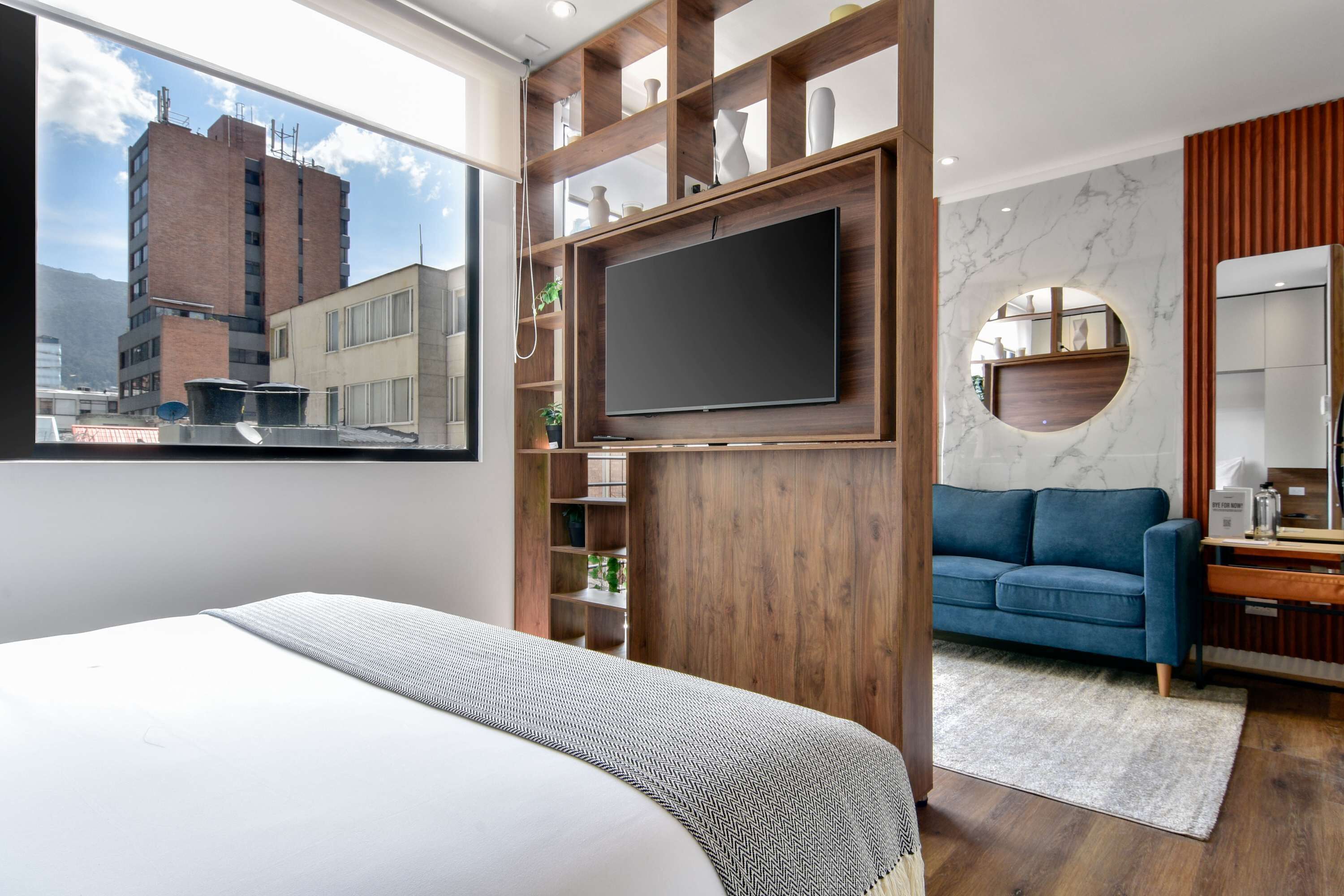 1 bedroom, desk, iron/ironing board, WiFi