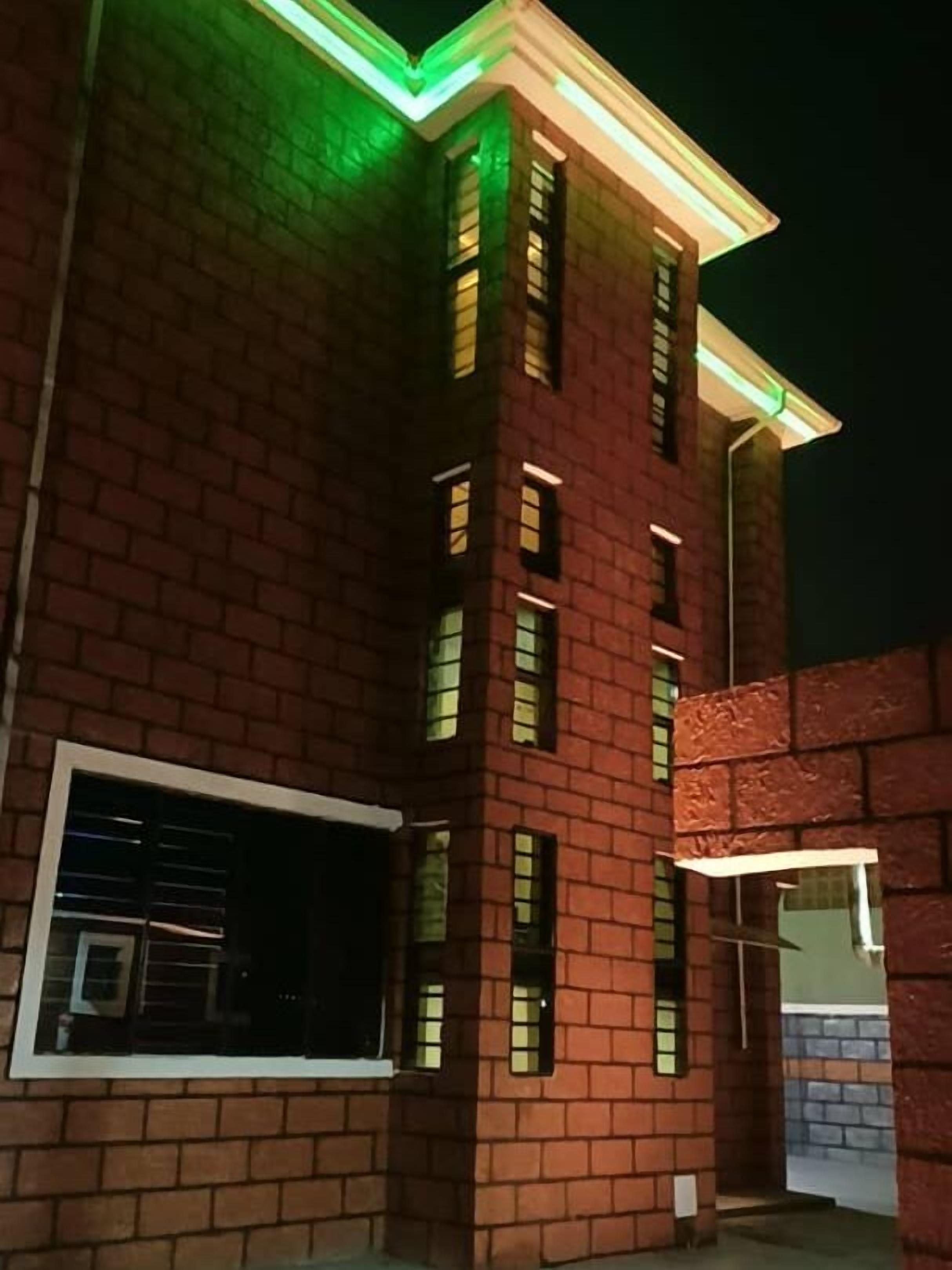 Façade de l’hébergement