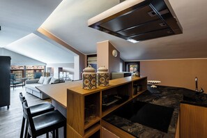 Deluxe Duplex | Private kitchen - Terrace Vecchio Bastione Wonderful Italy (Catania)