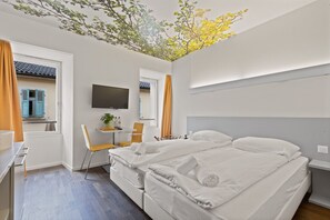 1 bedroom, free WiFi, bed sheets - Cosy twin room in the heart of Sierre (Sierre)