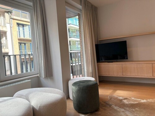 Newly furnished apartment center of Knokke by the sea, everything within walking distance!
