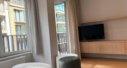 Newly furnished apartment center of Knokke by the sea, everything within walking distance!