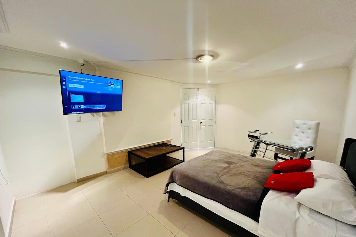 Basic Room, 1 Queen Bed | 1 bedroom, desk, iron/ironing board, free WiFi