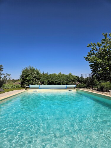 Characterful, comfortable gîte for 8 people in Labeaume.