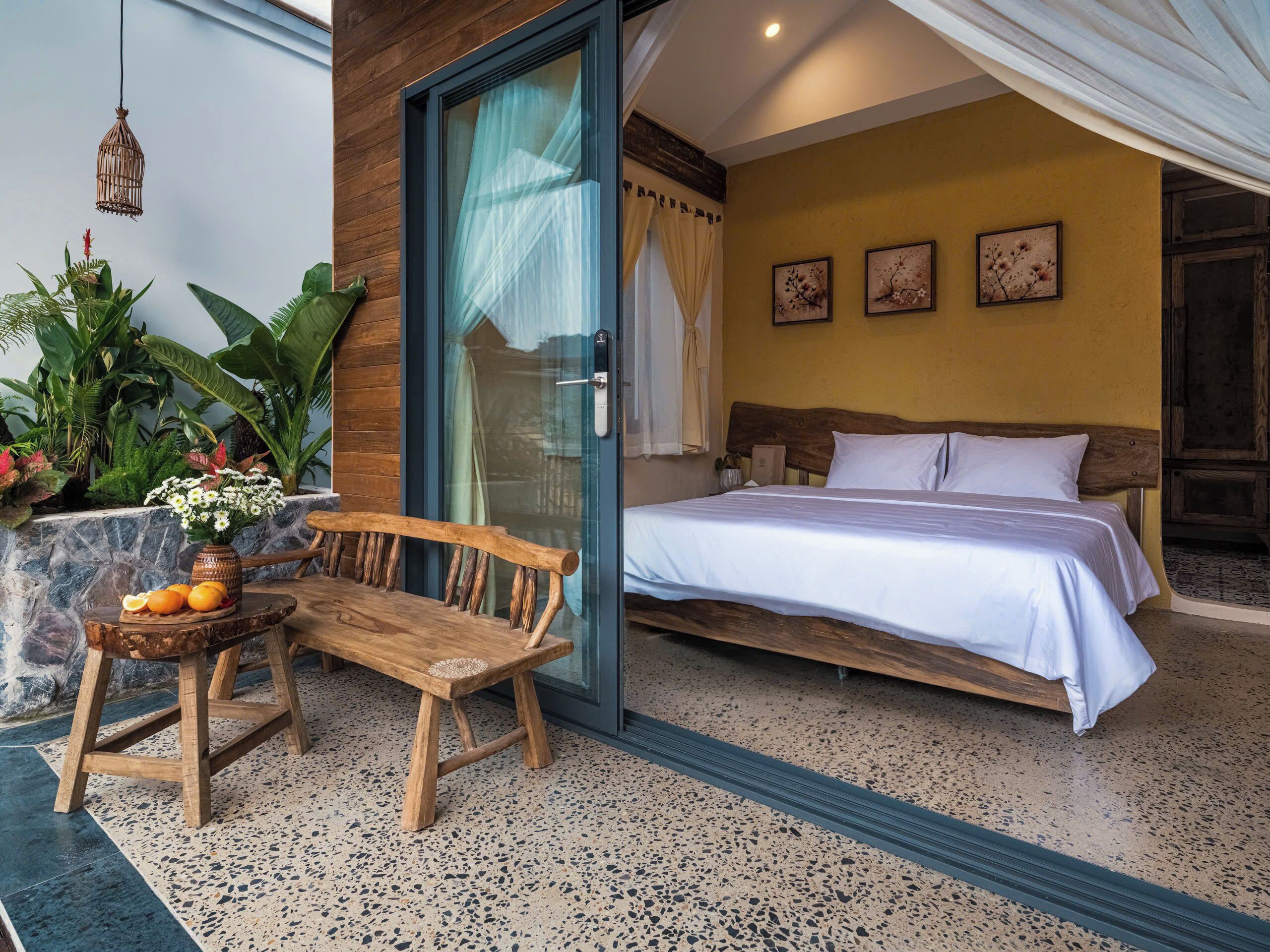 Eenvoudige tweepersoonskamer | Een gratis minibar, geluiddichte muren, gratis wifi, beddengoed