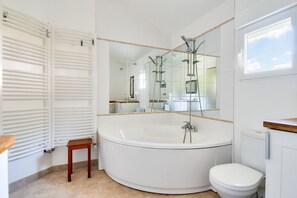 Shower, hair dryer