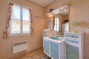 Shower, hair dryer