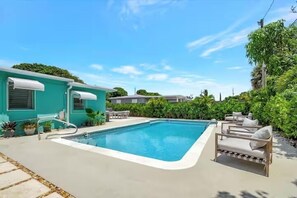 Una piscina climatizada