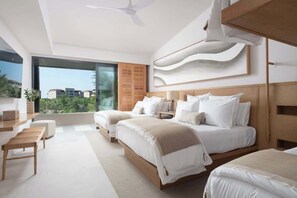 4 Schlafzimmer, Schreibtisch, Bügeleisen/Bügelbrett, Reisekinderbett