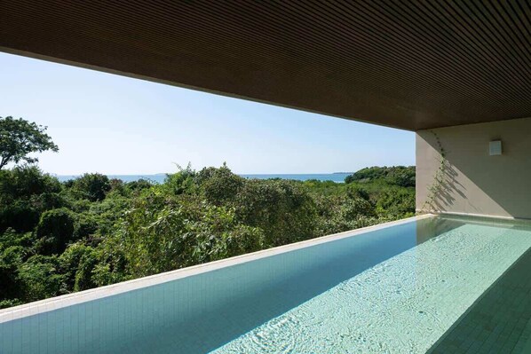 Outdoor pool, a heated pool - Beachfront Residence Inside the Gates - Surf Club (Punta Mita)