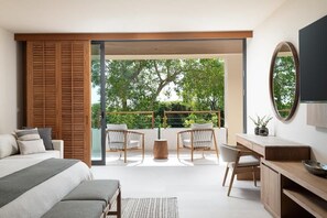 5 bedrooms, in-room safe, desk, iron/ironing board - Beachfront Residence Inside the Gates - Surf Club (Punta Mita)