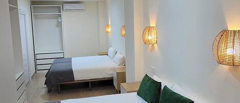 Suite Familiale, vue ville