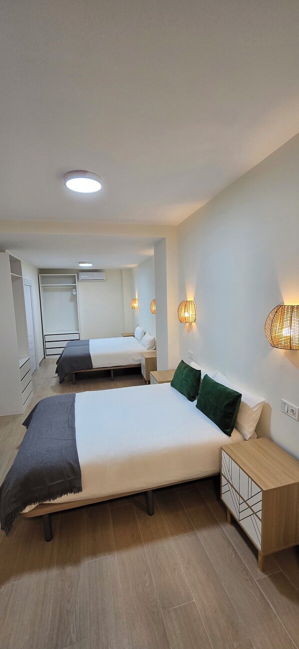 Suite Familiale, vue ville