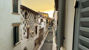 Blick von der Unterkunft