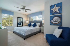 5 bedrooms, desk, iron/ironing board, WiFi - Themed 5Bd Paradise Palms near Disney w/ Pool 8951 (Kissimmee)