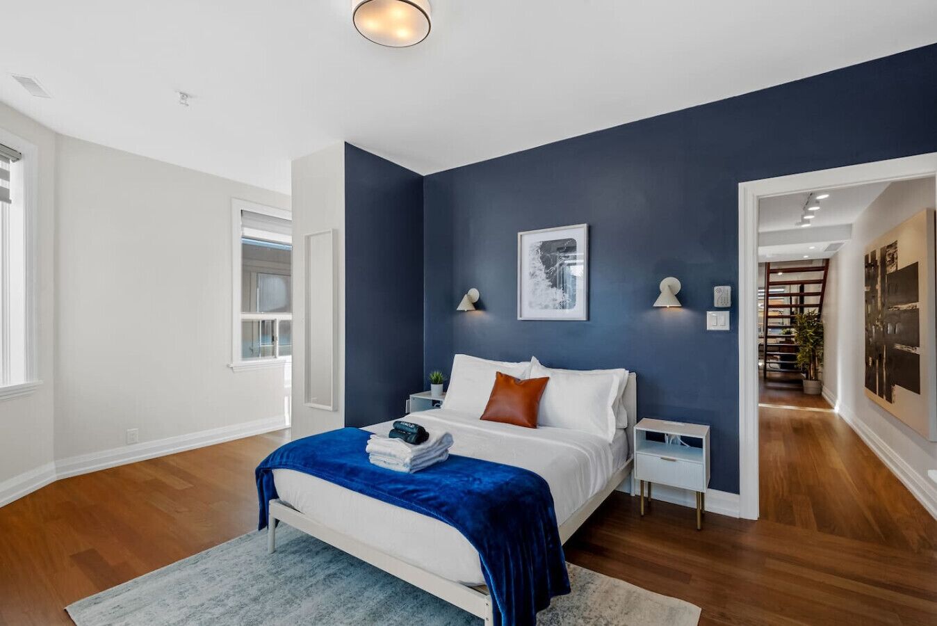 3 bedrooms, desk, iron/ironing board, WiFi