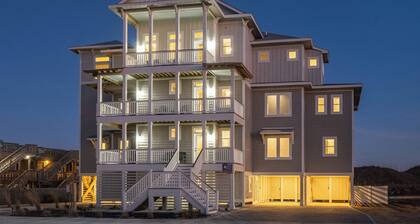 Skydance 10 bedroom Brand New Luxury Home on Hatteras Island