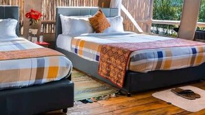 Quarto luxo, varanda