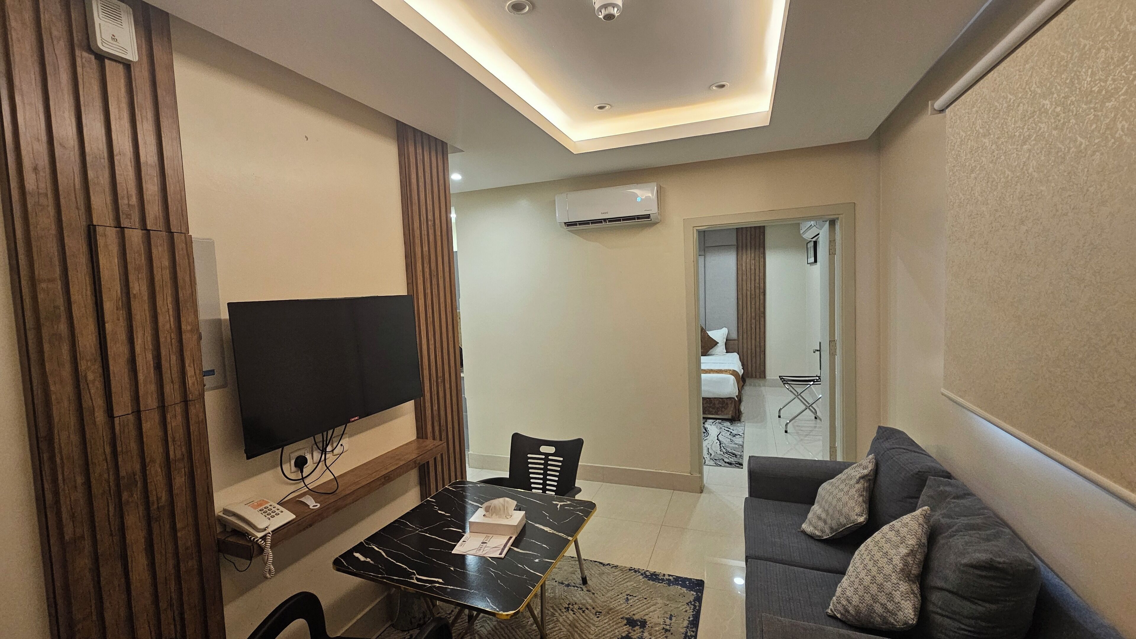 Apartamento City | Zona de estar