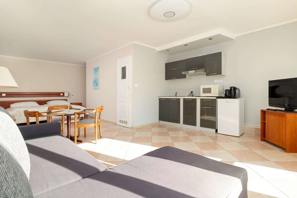 Living room - Apartment in Rewal Near the Beach (Rewal)