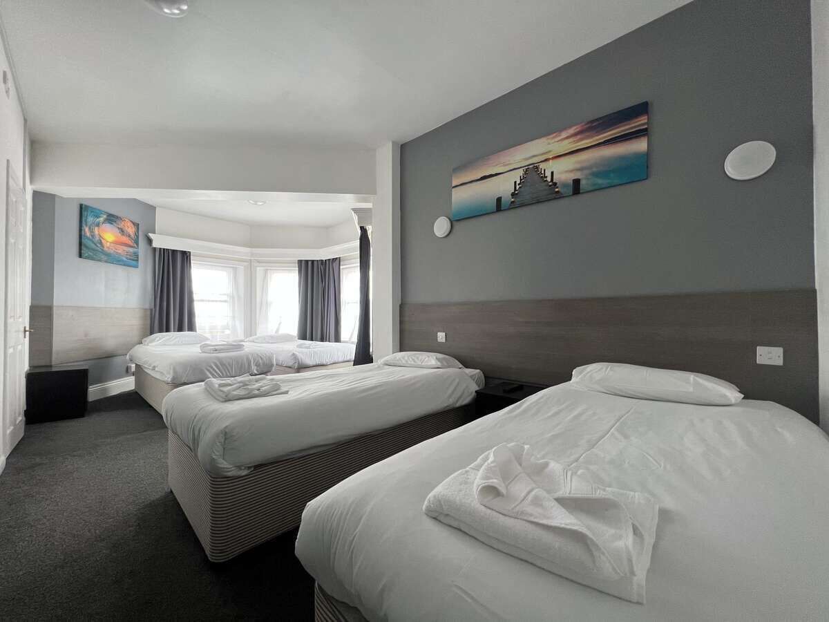 Blackout curtains, iron/ironing board, free WiFi