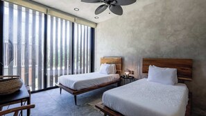 3 bedrooms, desk, WiFi, bed sheets - Sunny Aldea Zama Townhouse w/ Community Pool (Tulum)