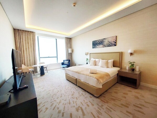 1 chambre, fer et planche à repasser, Wi-Fi, literie fournie