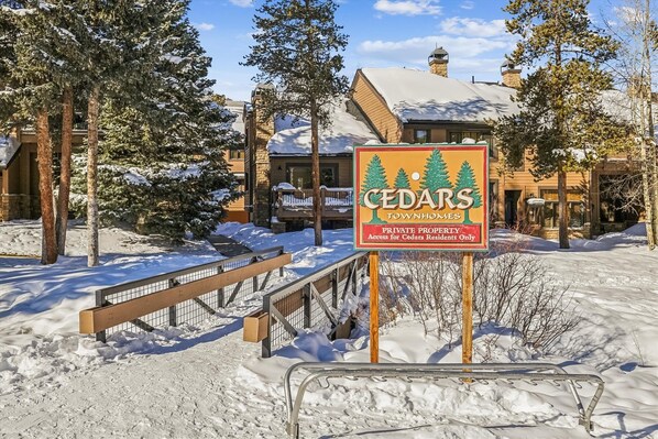 Townhome, 3 Bedrooms | Exterior detail - Cedars 24 3 Bedroom Duplex (Breckenridge)