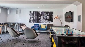 Sitteområde i lobbyen