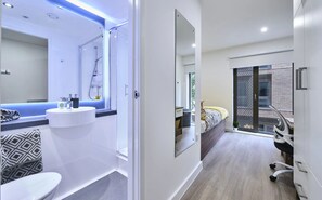 Quarto solteiro, para não fumantes | Banheiro