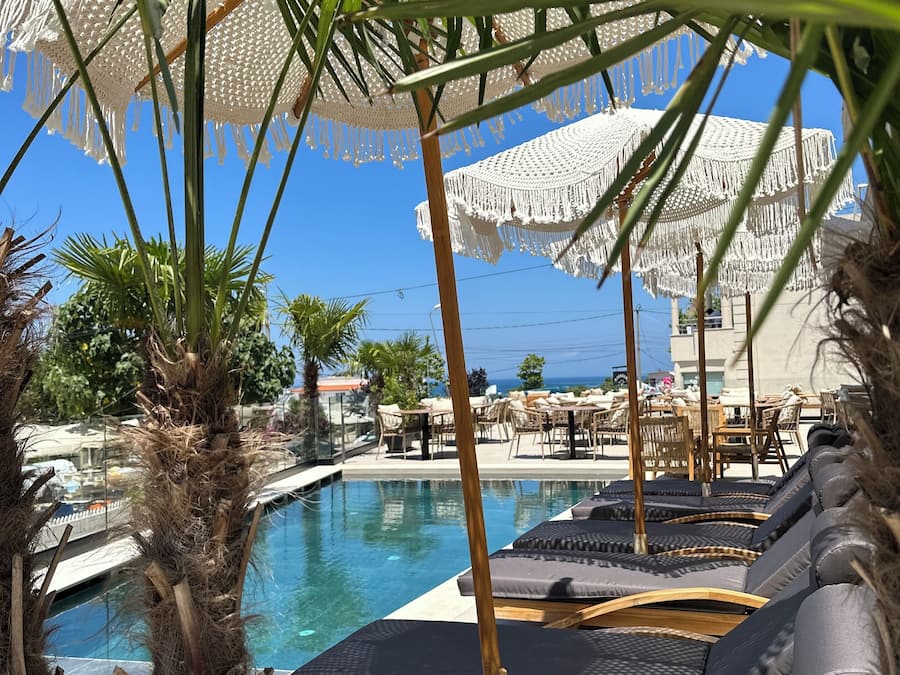 Seasonal outdoor pool