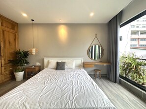 디럭스 아파트, 마당 전망 | 4 개의 침실, 무료 WiFi