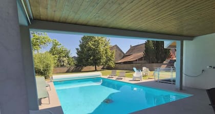 Villa avec piscine privée • Proche Strasbourg & Europa-Park • Golf du Kempferhof
