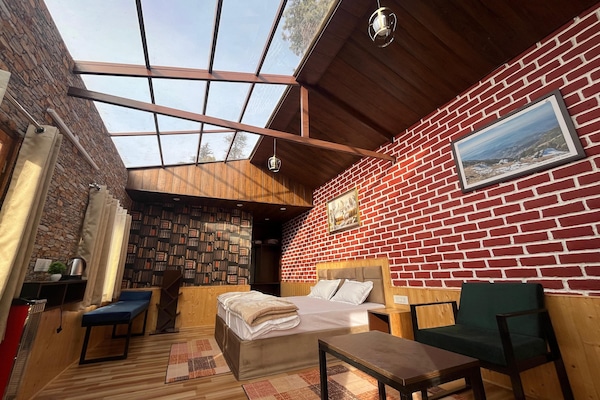 Family Cabin, 1 Bedroom, Smoking, Hill View | 2 bedrooms, blackout drapes, iron/ironing board, bed sheets