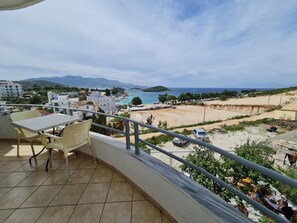 Double Room, Sea View | Balcony view - Hotel Ardiani (Ksamil)