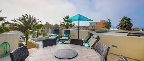 House, Multiple Beds, Patio, Ocean View | Outdoor dining