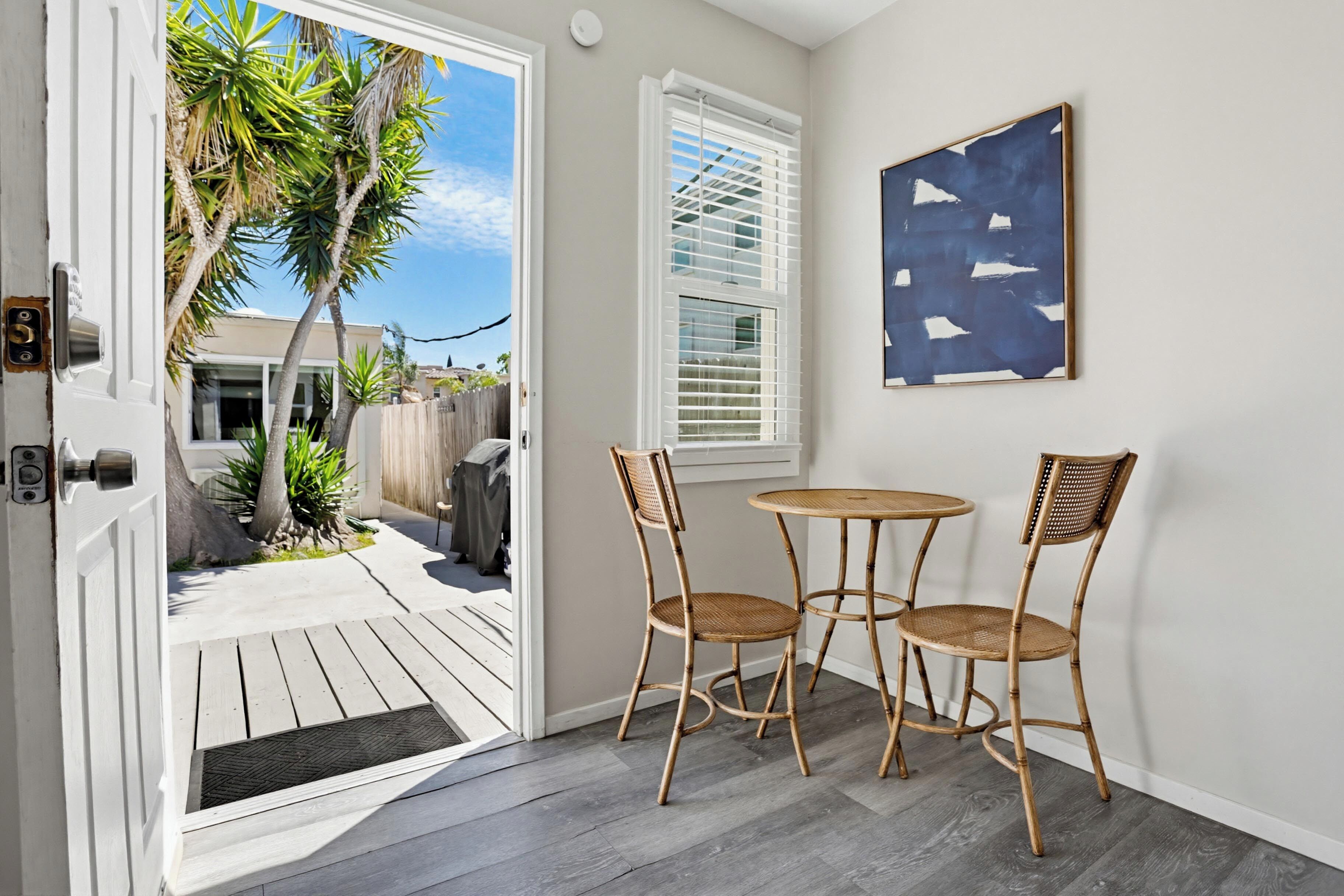 Outdoor dining