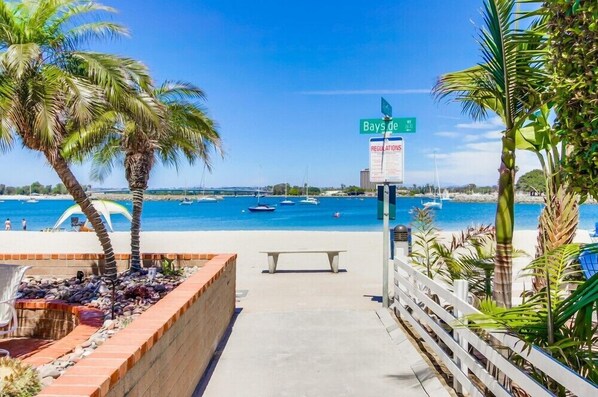 Beach nearby