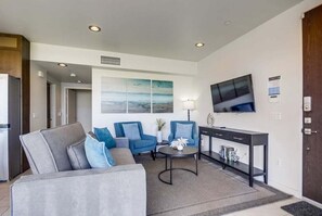 Kondominium, Beberapa Tempat Tidur, balkon, pemandangan pantai | Area keluarga